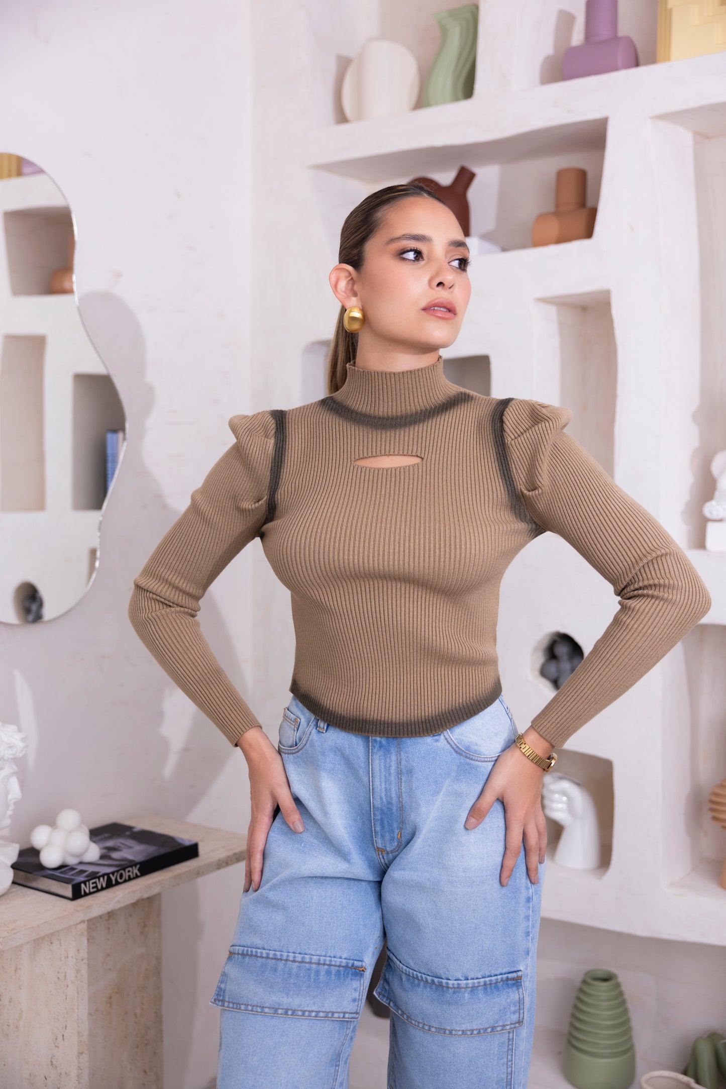 Sweater marrón