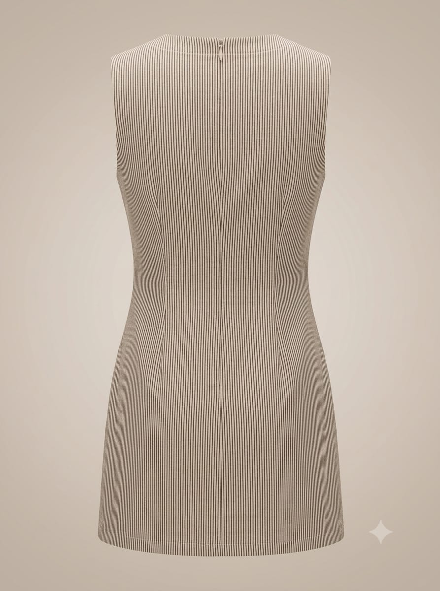 Mini vestido de Rayas