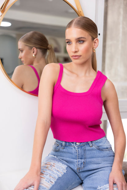 Tank Top Fucsia