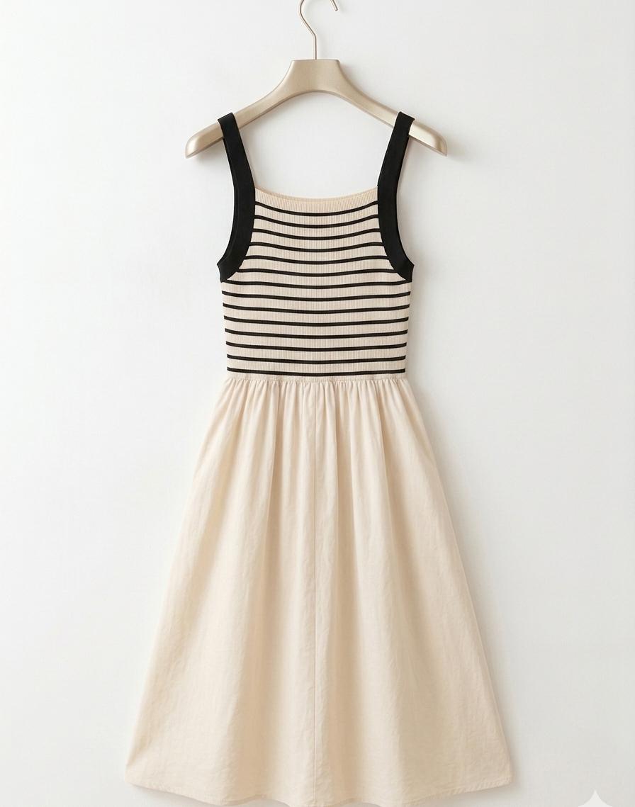 Vestido Beige