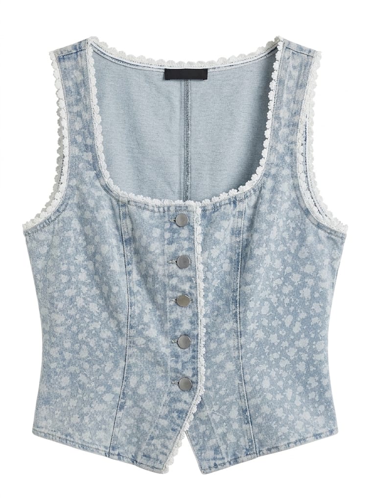 Chaleco estampado