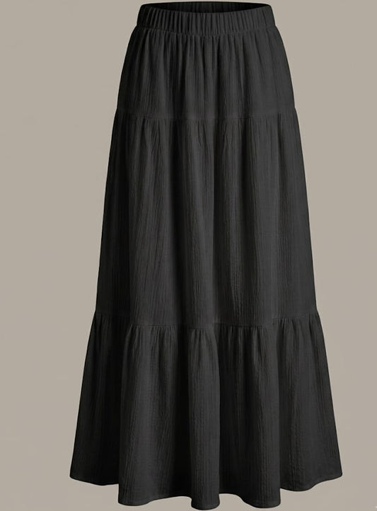 Maxi Falda Negra