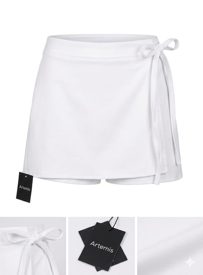 Falda Short Blanca