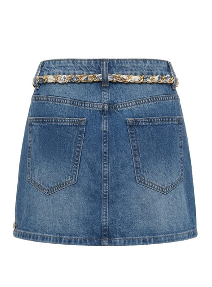 Falda short Jean