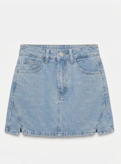 Falda Short de Denim